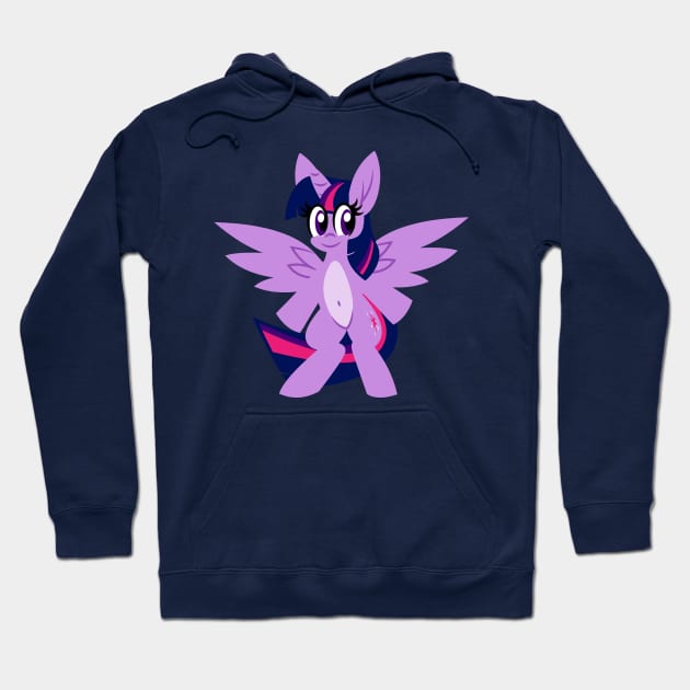 Standing Twilight Sparkle Hoodie by Tridashie